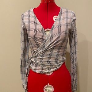 Fall edition: Long sleeve blouse/wrap top